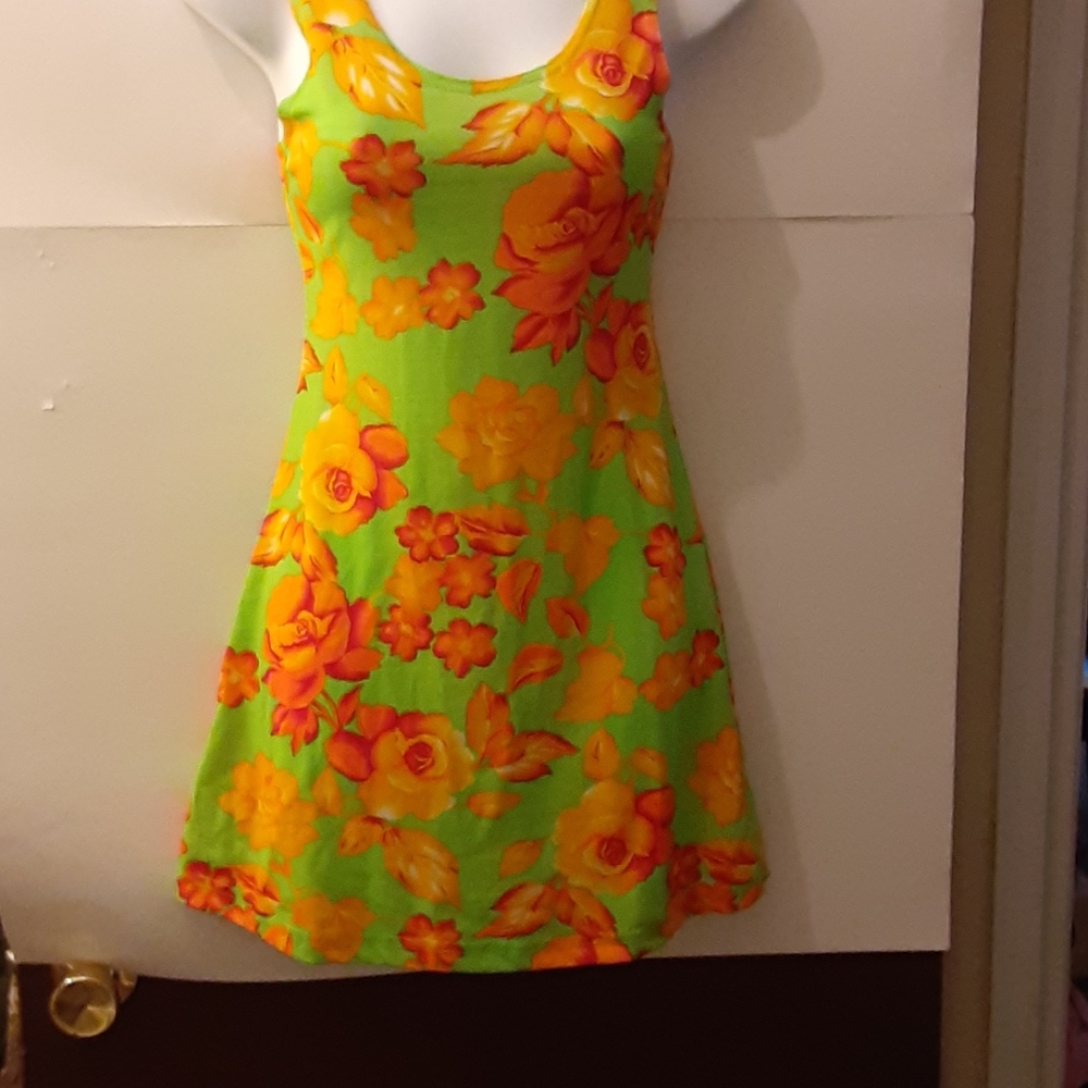 Floral summer dress